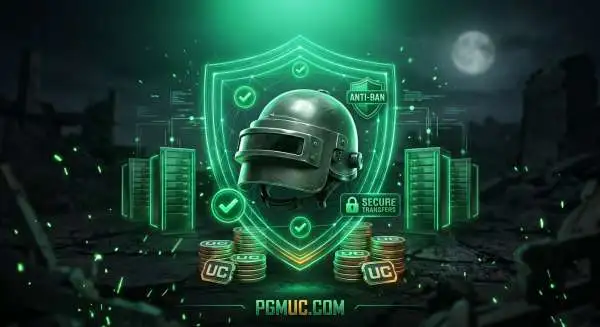 مميزات الأمان والحماية وضمان عدم الحظر عند شحن شدات ببجي في منصة PGMUC