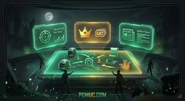 مركز المعرفة والتكتيكات pgmuc 2026 - دليل شروحات الحساسية وأخبار تحديثات ببجي موبايل
